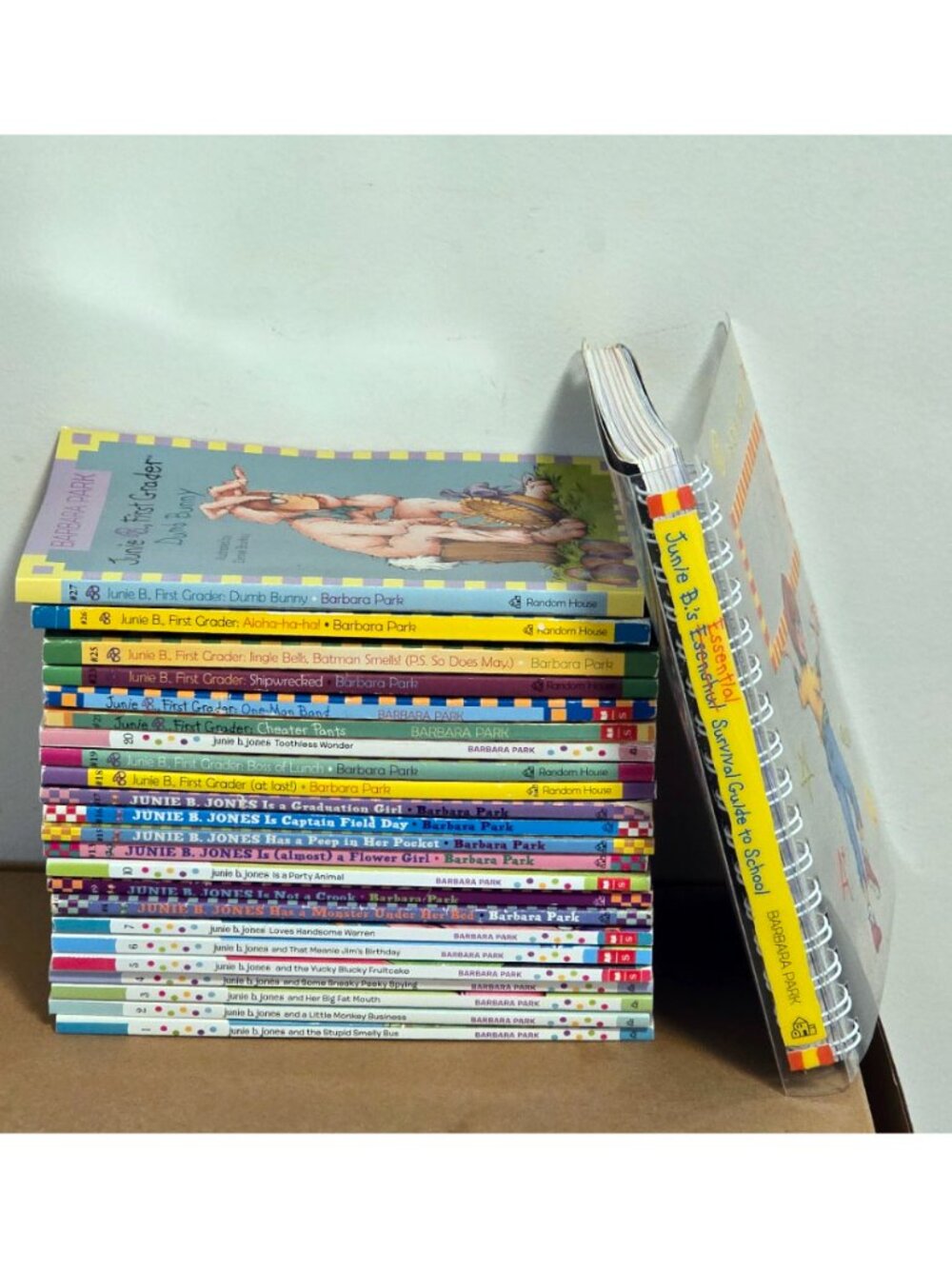 Junie B Jones 24 Book Lot Barbara Park First Grader + Survival Guide
